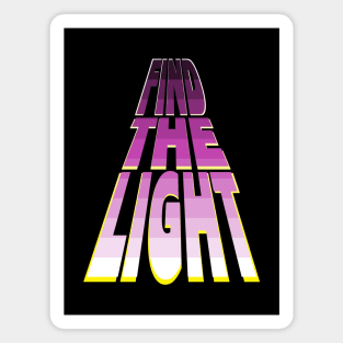 Find the Light - Magenta Magnet